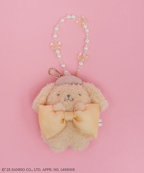ポムポムプリン ぬいぐるみチャーム（チャーム）｜sanrio