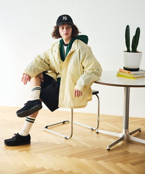 HINSON（ヒンソン）の「ナイロンブルゾン（ナイロンジャケット・メンズ・オリーブ・MEDIUM）」の2枚目の写真