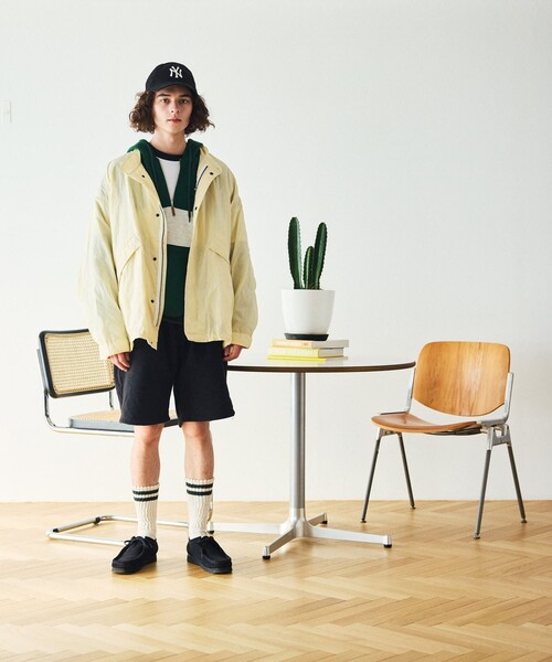 HINSON（ヒンソン）の「ナイロンブルゾン（ナイロンジャケット・メンズ・オリーブ・MEDIUM）」の5枚目の写真