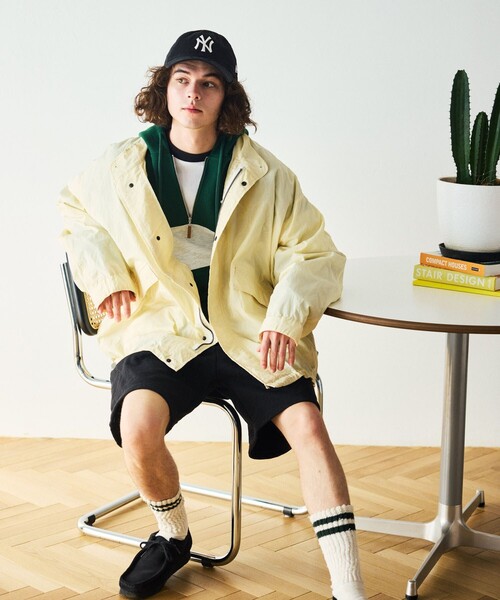 HINSON（ヒンソン）の「ナイロンブルゾン（ナイロンジャケット・メンズ・オリーブ・MEDIUM）」の8枚目の写真