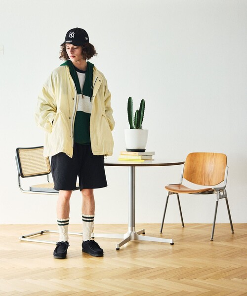 HINSON（ヒンソン）の「ナイロンブルゾン（ナイロンジャケット・メンズ・オリーブ・MEDIUM）」の9枚目の写真