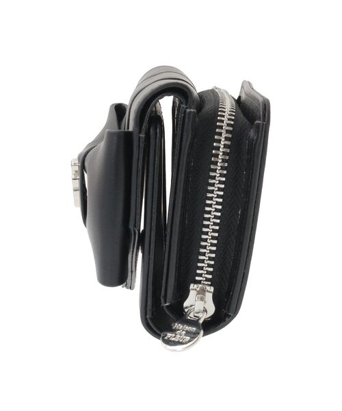 Maison de FLEUR(メゾンドフルール)の「ベルトリボンミニウォレット(財布・レディース・ブラック/ピンク/サックスブルー・FREE)」の7枚目の写真