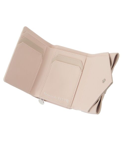 Maison de FLEUR(メゾンドフルール)の「ベルトリボンミニウォレット(財布・レディース・ブラック/ピンク/サックスブルー・FREE)」の14枚目の写真