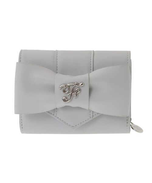 Maison de FLEUR(メゾンドフルール)の「ベルトリボンミニウォレット(財布・レディース・ブラック/ピンク/サックスブルー・FREE)」の17枚目の写真