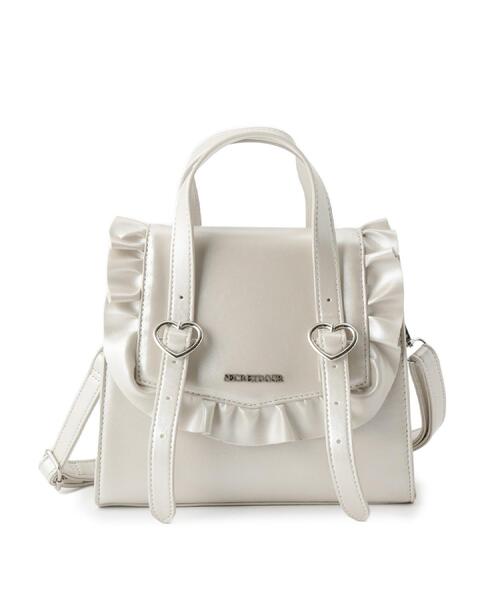 Ober Tashe（オーバータッシェ）の「フリル×ハート2WAYショルダーバッグ（ショルダーバッグ・レディース・パープル系/ブラック・FREE）」の17枚目の写真