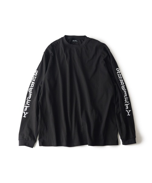 Subciety（サブサエティ）の「Sleeve embroidery tee（Tシャツ/カットソー・メンズ・ホワイト/オレンジ/イエロー/ブラック・X-LARGE/LARGE/MEDIUM/SMALL）」の19枚目の写真