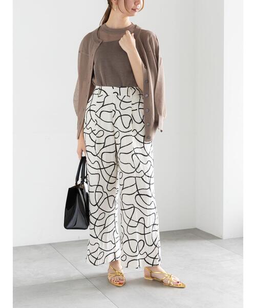 Te chichi(テチチ)の「Levita14Gハーフスリーブプルオーバー(ニット/セーター・レディース・オフホワイト/ブラウン/グレー/ブラック・F)」の15枚目の写真