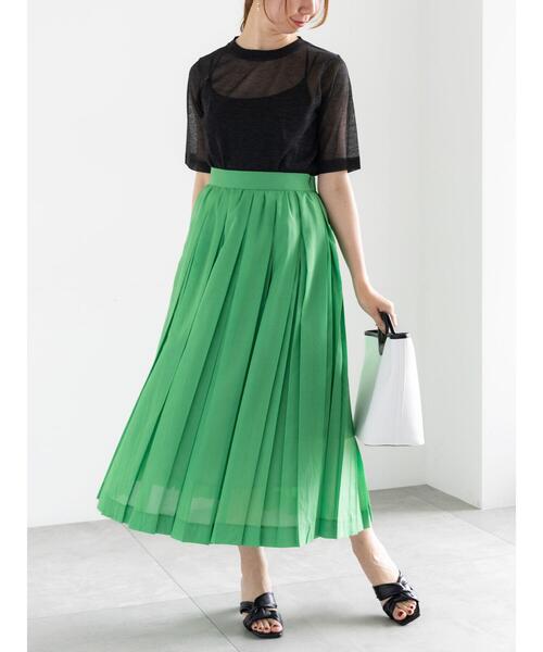 Te chichi(テチチ)の「Levita14Gハーフスリーブプルオーバー(ニット/セーター・レディース・オフホワイト/ブラウン/グレー/ブラック・F)」の17枚目の写真