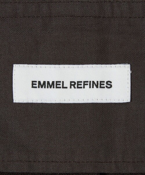 EMMEL REFINES(エメルリファインズ)の「<EMMEL REFINES>EM ラップライク タック サロペット(サロペット/オーバーオール・レディース・ダークブラウン/ダークグレー・S/M)」の22枚目の写真