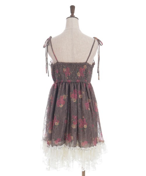 axes femme ブーケレースキャミチュニック♡ ブーケレースキャミチュニック | レディース服・レディース