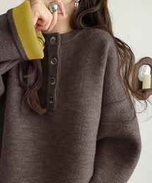 ニット/セーター（ブラウン/茶色系・ウール・ニット）ファッション通販