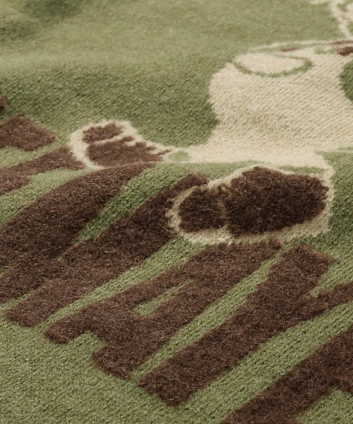 KRIFF MAYER（クリフメイヤー）の「【Unisex･チクチクしない】もちのびニット (ラビット)（ニット/セーター・メンズ・カーキ/グレー/チャコール/ベージュ・LARGE/MEDIUM/X-LARGE）」の8枚目の写真