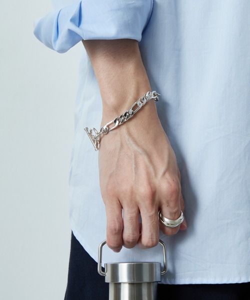 XOLO JEWELRY/ショロジュエリー] FIGARO LINK ブレスレット 8MM