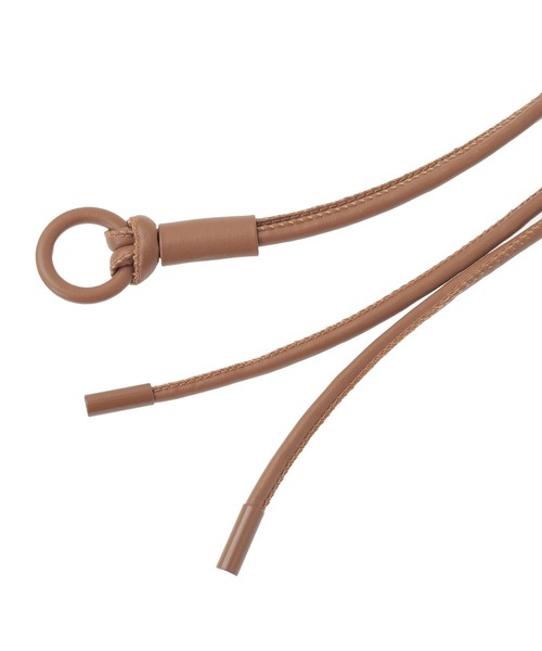 earth music&ecology（アースミュージックアンドエコロジー）の「ロープリングベルト（ベルト・レディース・ブラック/キャメル/ブラウン・FREE）」の11枚目の写真