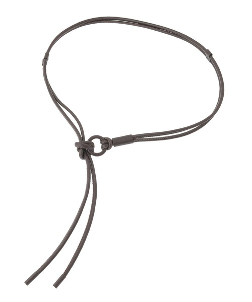 earth music&ecology（アースミュージックアンドエコロジー）の「ロープリングベルト（ベルト・レディース・ブラック/キャメル/ブラウン・FREE）」の14枚目の写真