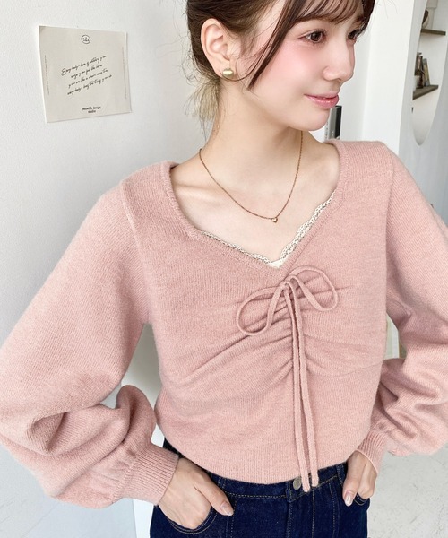 トップス SLY | HOLE LACE トップス (Tシャツ・カットソー(長袖) ) |SHEL
