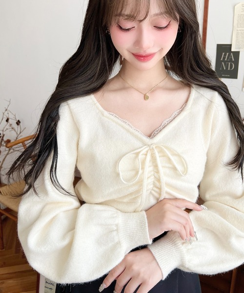 トップス SLY | HOLE LACE トップス (Tシャツ・カットソー(長袖) ) |SHEL