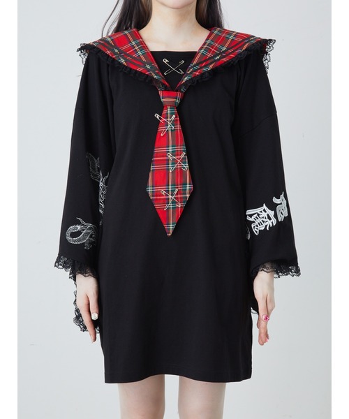 Jamie エーエヌケー（ジェイミーエーエヌケー）の「KIMONO特攻服TE（Tシャツ/カットソー・レディース・A/B・M）」の3枚目の写真
