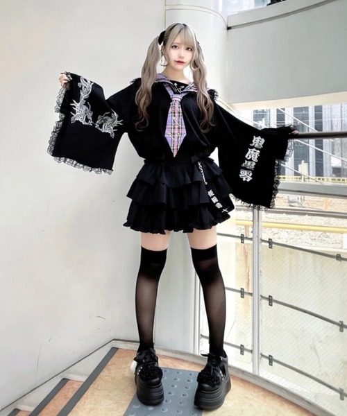 Jamie エーエヌケー（ジェイミーエーエヌケー）の「KIMONO特攻服TE（Tシャツ/カットソー・レディース・A/B・M）」の15枚目の写真