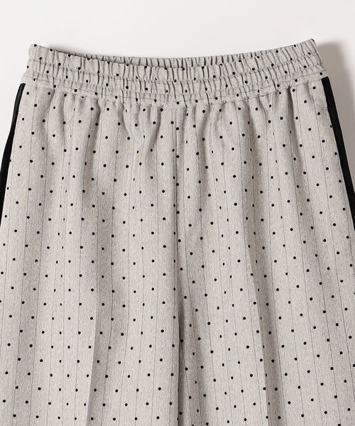 quaranciel(カランシエル)の「quaranciel:〈洗濯機可能〉フロッキー ドット ストライプ ライン イージー パンツ(その他パンツ・レディース・ライトグレー/チャコールグレー・36/38/40)」の14枚目の写真