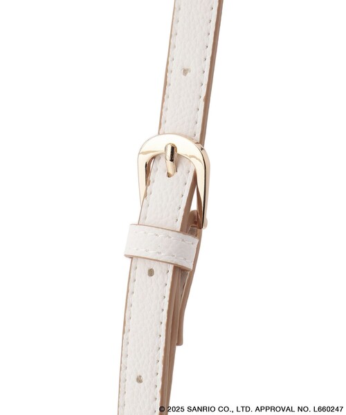 VIS（ビス）の「【シナモロール】VIS別注ハートカットバッグ(スモール)（ショルダーバッグ・レディース・ホワイト系その他4・FREE）」の10枚目の写真