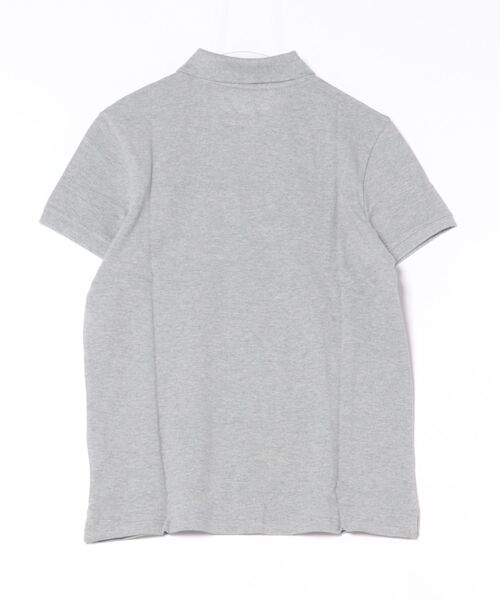 Timberland（ティンバーランド）の「半袖 ロゴ ポロシャツ メンズ（ポロシャツ・メンズ・グレー×ホワイト・SMALL/MEDIUM/LARGE/X-LARGE/XX-LARGE/XXX-LARGE）」の2枚目の写真