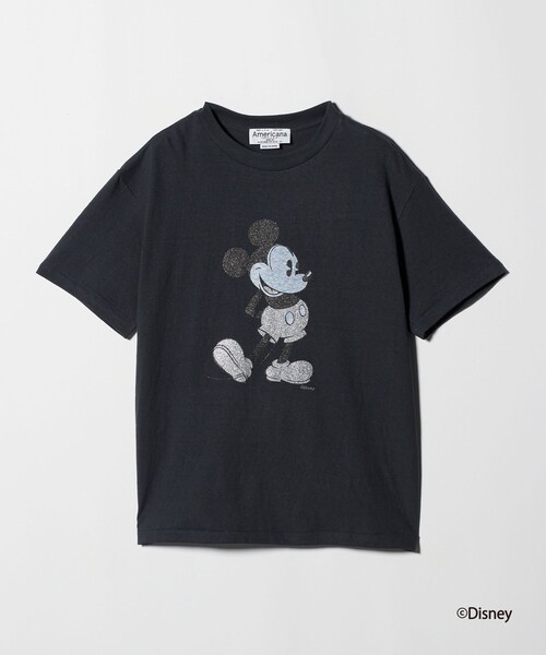 AMERICANA(アメリカーナ)の「<Americana>Disney/プリントTシャツ(Tシャツ/カットソー・レディース・ブラック/ホワイト・FREE)」の12枚目の写真