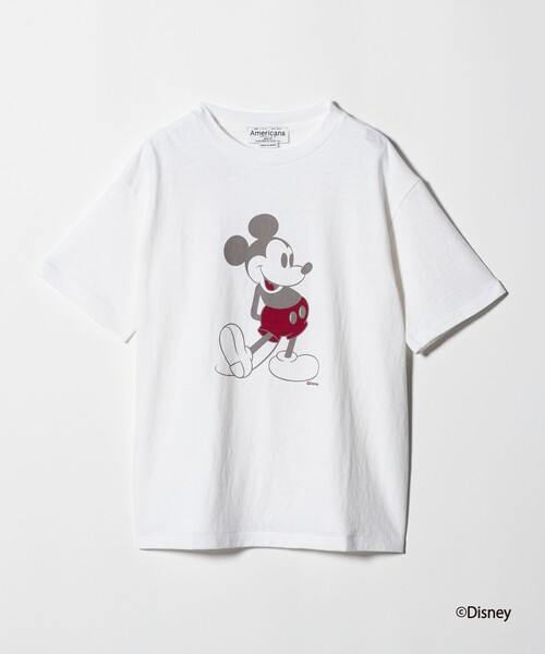 AMERICANA(アメリカーナ)の「<Americana>Disney/プリントTシャツ(Tシャツ/カットソー・レディース・ブラック/ホワイト・FREE)」の21枚目の写真