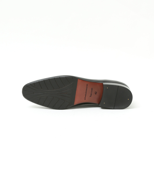 alfredoBANNISTER（アルフレッドバニスター）の「セミスクエアトゥ ホールカットシューズ（ドレスシューズ・メンズ・ブラック/ダークブラウン/キャメル・44/40/41/42/43/45/39）」の10枚目の写真