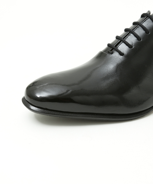 alfredoBANNISTER（アルフレッドバニスター）の「セミスクエアトゥ ホールカットシューズ（ドレスシューズ・メンズ・ブラック/ダークブラウン/キャメル・44/40/41/42/43/45/39）」の12枚目の写真