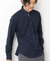 《ビジカジ対応》【ALBINI】吸水速乾テープBD/ボタンダウンシャツ/25AW