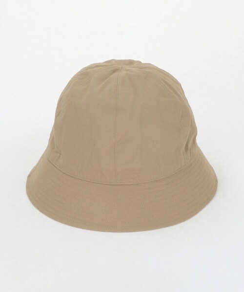 KIJIMA TAKAYUKI（キジマ　タカユキ）の「＜KIJIMA TAKAYUKI＞COTTON GABA 6PANEL HAT/コットンギャバジン 6パネル キャップ（ハット・メンズ・ブラック/ベージュ・3/2）」の3枚目の写真