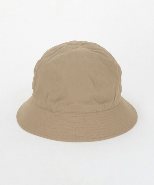 KIJIMA TAKAYUKI（キジマ　タカユキ）の「＜KIJIMA TAKAYUKI＞COTTON GABA 6PANEL HAT/コットンギャバジン 6パネル キャップ（ハット・メンズ・ブラック/ベージュ・3/2）」の4枚目の写真