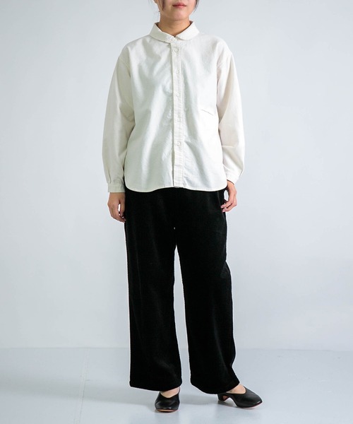 D.M.G.（ドミンゴ）の「[D.M.G. / ディーエムジー] サッカーコーデュロイ プルオントラウザー（その他パンツ・レディース・アイボリー/ブラック/テラコッタ・S/M）」の5枚目の写真