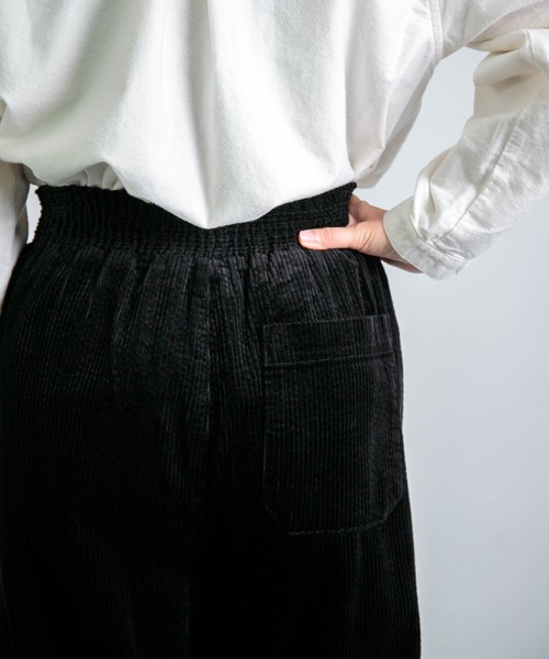 D.M.G.（ドミンゴ）の「[D.M.G. / ディーエムジー] サッカーコーデュロイ プルオントラウザー（その他パンツ・レディース・アイボリー/ブラック/テラコッタ・S/M）」の11枚目の写真