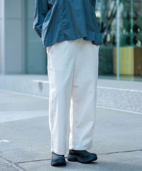 D.M.G.（ドミンゴ）の「[D.M.G. / ディーエムジー] サッカーコーデュロイ プルオントラウザー（その他パンツ・レディース・アイボリー/ブラック/テラコッタ・S/M）」の21枚目の写真