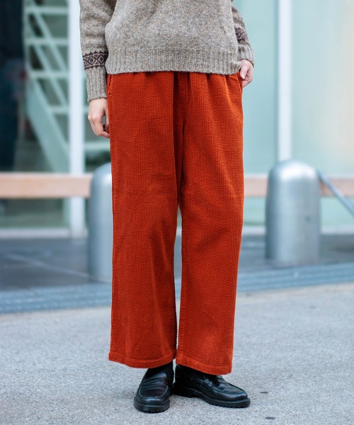 D.M.G.（ドミンゴ）の「[D.M.G. / ディーエムジー] サッカーコーデュロイ プルオントラウザー（その他パンツ・レディース・アイボリー/ブラック/テラコッタ・S/M）」の14枚目の写真