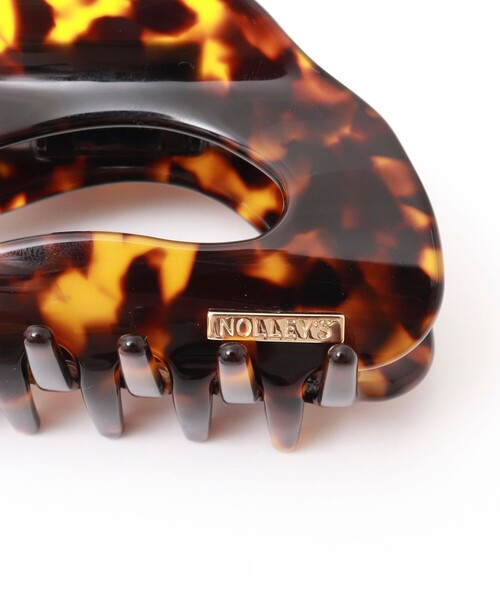 NOLLEY’S（ノーリーズ）の「【NOLLEYS GOODS】 レオパード柄オープンクリップ（バレッタ/ヘアクリップ・レディース・レオパード・FREE）」の4枚目の写真