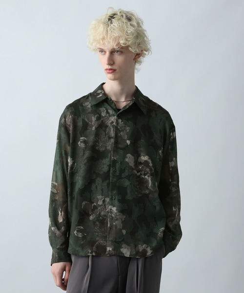 HARE フラワーJQシアーシャツLS 白　フリーサイズ HARE フラワーJQシアーシャツLS 白 フリーサイズ 楽天市場】(W