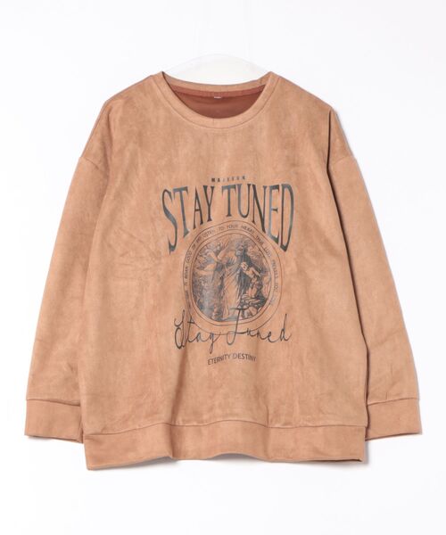 SHIBUYA Zy.(シブヤジー)の「ヴィンテージライクオーバーサイズスウェットシャツ(Tシャツ/カットソー・メンズ・ブラック/ネイビー/ベージュ/モカ/ライトグレー・L/M/XL)」の19枚目の写真