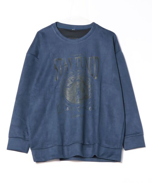 SHIBUYA Zy.(シブヤジー)の「ヴィンテージライクオーバーサイズスウェットシャツ(Tシャツ/カットソー・メンズ・ブラック/ネイビー/ベージュ/モカ/ライトグレー・L/M/XL)」の17枚目の写真