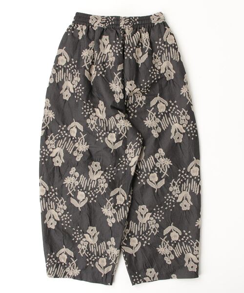 my beautiful landlet(マイビューティフルランドレット)の「【my beautiful landlet】 ORIGINAL FLOWER JACQUARD EASY PANTS(その他パンツ・メンズ・ベージュ/ブラック・1/2/0)」の6枚目の写真