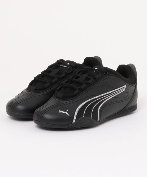 PUMA(プーマ)の「《PUMA》プーマ キャッチ ソレイユ(スニーカー・レディース・ホワイト×ゴールド/ホワイト×シルバー/ブラック×シルバー/ホワイト×パープル・23.0cm/23.5cm/24.0cm/25.0cm/24.5cm/22.5cm)」の4枚目の写真