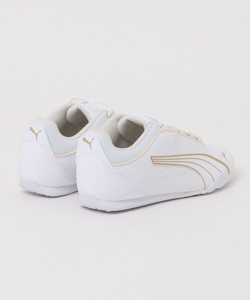 PUMA(プーマ)の「《PUMA》プーマ キャッチ ソレイユ(スニーカー・レディース・ホワイト×ゴールド/ホワイト×シルバー/ブラック×シルバー/ホワイト×パープル・23.0cm/23.5cm/24.0cm/25.0cm/24.5cm/22.5cm)」の5枚目の写真