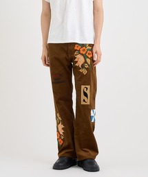 【KHOKI / コッキ】Embroidery-design pants