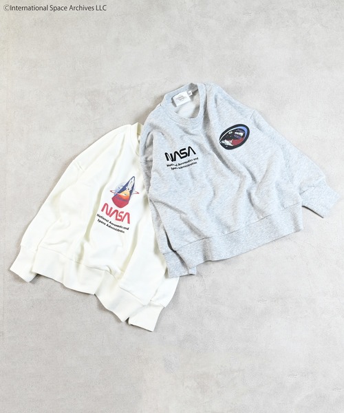 セール】【NASA】別注ワッペントレーナー/おとな（スウェット）｜NASA