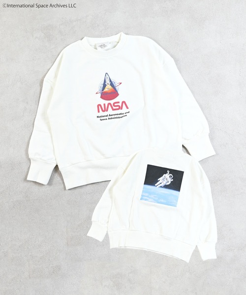 セール】【NASA】別注ワッペントレーナー/おとな（スウェット