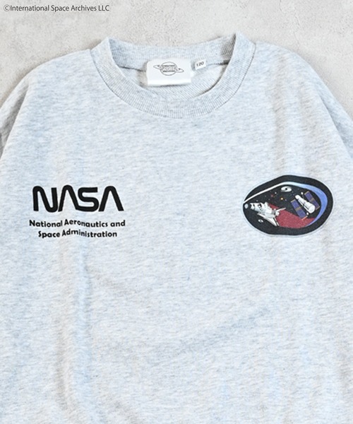 セール】【NASA】別注ワッペントレーナー/おとな（スウェット）｜NASA