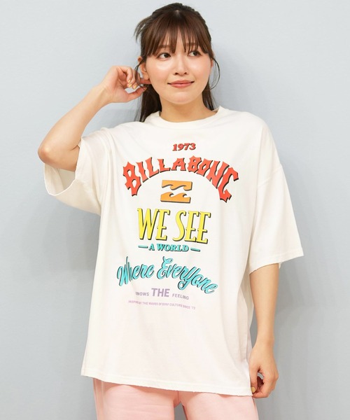 ビラボン ビラボン BILLABONG SQUARE PATTERN LOGO TEE BE01C203 半袖T