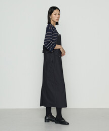 K.T KIYOKO TAKASE | コットンクロス サロペットスカート(ジャンパースカート)